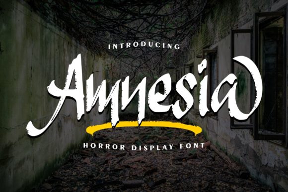 Amnesia Font: A Handwritten Typeface for Memorable Marketing