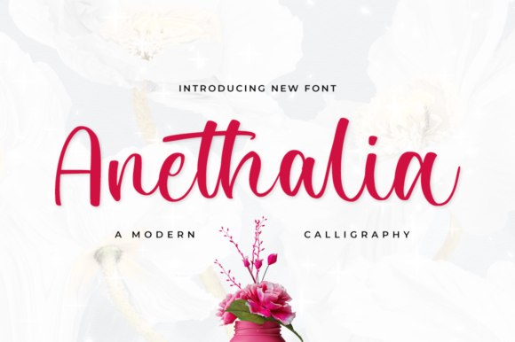 Anethalia: The Elegant Script Typeface for Handmade Branding