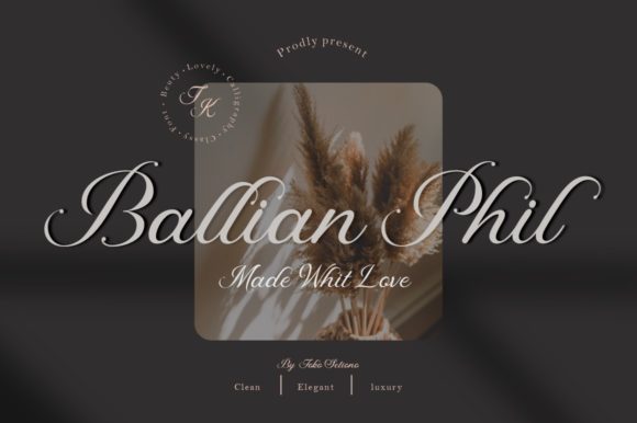 Ballian Phill: A Handwritten Typeface for Creative Branding