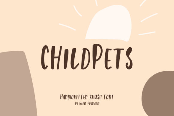 ChildPets: A Chic Handwritten Typeface for Modern Brands