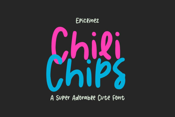 Chili Chips: The Handwritten Typeface That Brings Charm to Every Craft Project