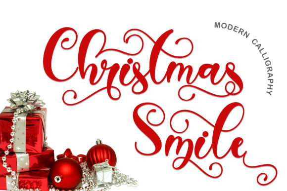Christmas Smile: A Creative Font to Elevate Your Brand Identity