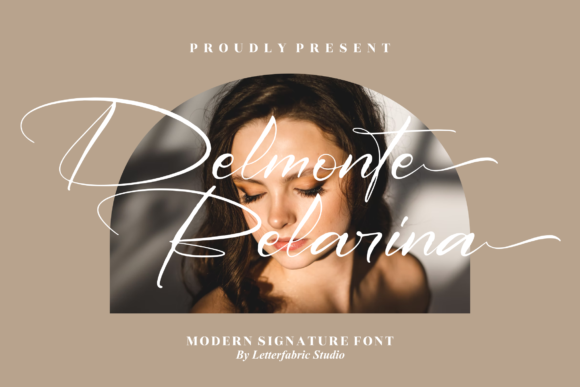 Delmonte Belarina: A Script Font That Elevates Editorial Design