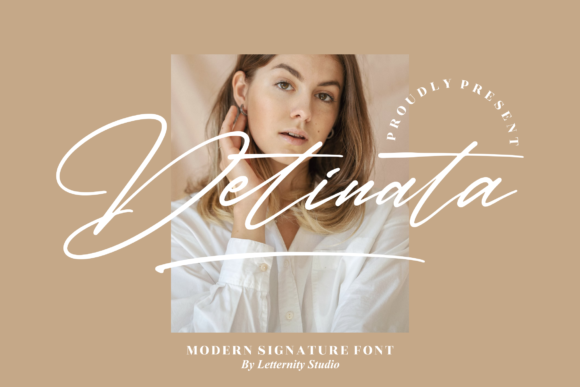 Detinata: The Elegant Script Typeface for Editorial Design