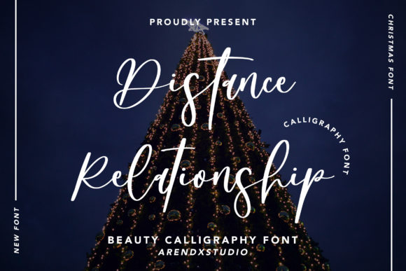 Distance Relationship Typeface Review for Handmade Brands