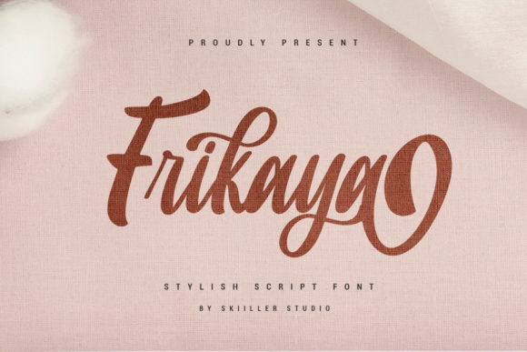 Frikaya: A Handwritten Typeface for Modern Digital Branding