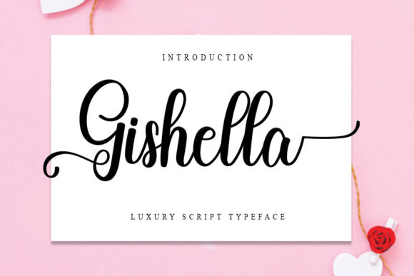 Gishella Font: A Script Typeface That Elevates Your Brand