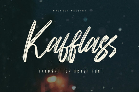 Kafflass: The Handwritten Font That Elevates Small Business Branding