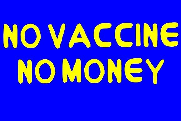 No Money, No Vaccine: The Handwritten Typeface for Clear Campaign Messaging
