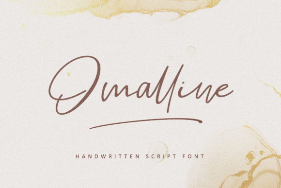 Omalline: A Script Amp Font That Elevates Campaign Design