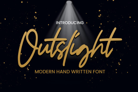 Outslight Typeface: Adding Luxury Spark to Brand Identity Projects