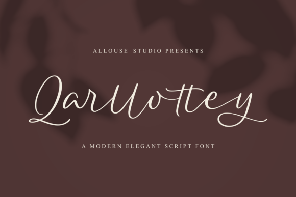 Qarllottey Typeface Review for Elegant Branding