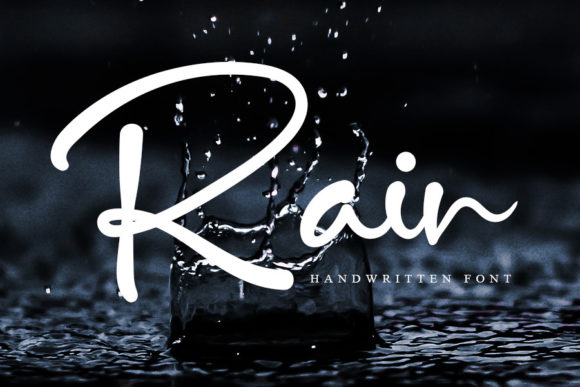 Rain Typeface Review: A Sophisticated Script for Editorial Design
