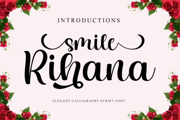Smile Rihana: A Handwritten Font for Authentic Brand Identity
