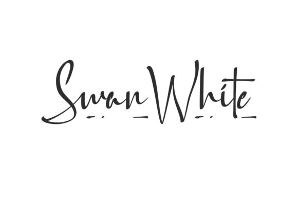 Swan White: The Elegant Script Font for Polished Brand Identity