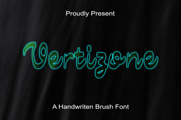Vertizone: A Refined Script Font for Editorial Design