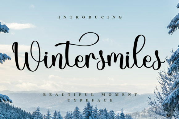 Wintersmiles Font: A Script Amp Typeface That Elevates Digital Design